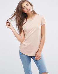 Футболка с круглым вырезом ASOS The Ultimate - Телесный