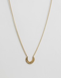 Ожерелье с подвеской в виде месяца Made - Золотой