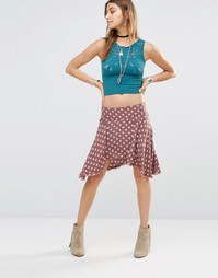 Асимметричная юбка Free People - Spice combo
