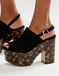 Босоножки на каблуке ASOS HANDLE