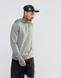 Выбеленное худи цвета хаки ASOS - Ветивер