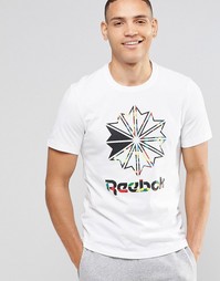 Белая футболка Reebok Starcrest AX8754 - Белый