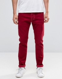 Красные джинсы скинни Diesel Tepphar 856Y - Красный цвет