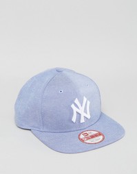 Оксфордская бейсболка New Era 9Fifty NY Yankees - Синий