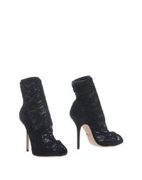 Черные Полусапоги и высокие ботинки Dolce &; Gabbana