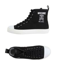 Высокие кеды и кроссовки Moschino