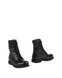 Черные Полусапоги и высокие ботинки Bikkembergs