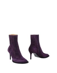 Фиолетовые Полусапоги и высокие ботинки ANN Demeulemeester