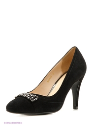 Черные Туфли Moda Donna