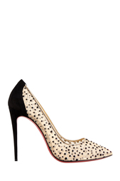 Разноцветные Туфли Follies Lace 100 Christian Louboutin