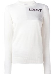 свитер с логотипом  Loewe