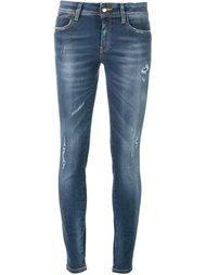 джинсы с вышивкой  Just Cavalli