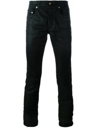вощеные джинсы прямого кроя  Saint Laurent