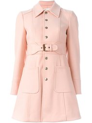 однобортное пальто  Red Valentino