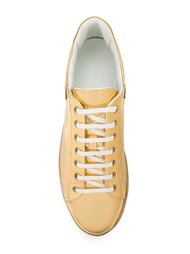 кеды с эффектом металлик  Emporio Armani