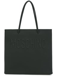 сумка-тоут с логотипом Moschino