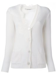 кардиган с кружевной отделкой Ermanno Scervino
