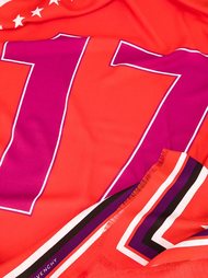 шарф с принтом '17' Givenchy