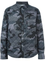 куртка с камуфляжным принтом  Moncler Gamme Bleu