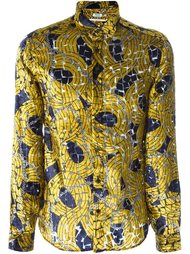 рубашка из деворе Kenzo