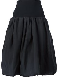 high-waisted full skirt Oscar de la Renta
