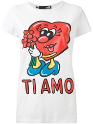 футболка с принтом Love Moschino