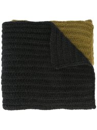 two-tone knit scarf Dsquared2