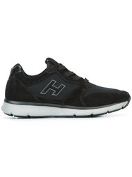 кроссовки с панельным дизайном Hogan