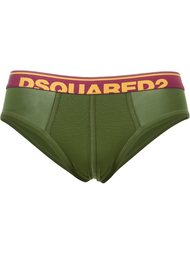 трусы с логотипом на резинке Dsquared2