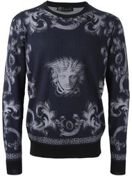 джемпер 'Lenticular Foulard'  Versace