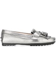 лоферы с кисточками Tod's