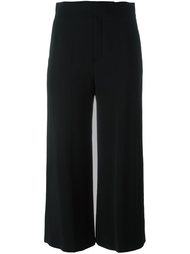 укороченные широкие брюки Lanvin