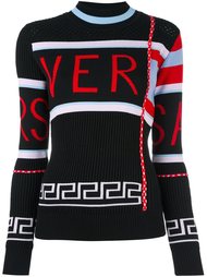 свитер с логотипом Versace