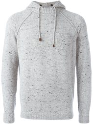 меланжевая трикотажная толстовка Brunello Cucinelli