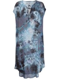 tie dye silk dress Raquel Allegra