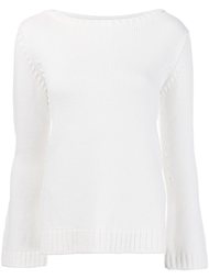 boat neck jumper Agnona