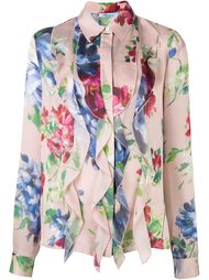 рубашка с цветочным узором Blumarine