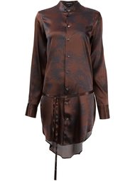 mandarin neck long shirt Ann Demeulemeester