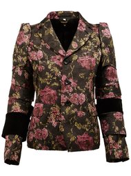 floral jacquard blazer Comme Des Garçons