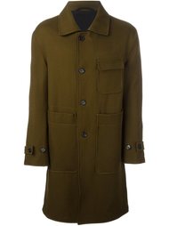 пальто с накладными карманами  Ann Demeulemeester