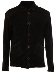 button up leather jacket Giorgio Brato