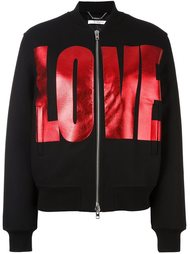куртка бомбер с принтом 'Love' Givenchy