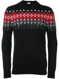 декорированный свитер  Saint Laurent