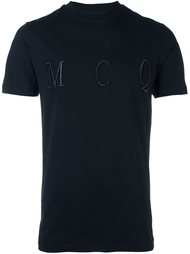 футболка с вышивкой логотипа McQ Alexander McQueen