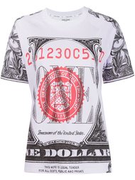 one dollar bill print T-shirt Opening Ceremony
