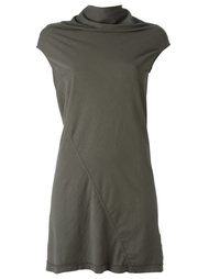 платье с отворотной горловиной Rick Owens DRKSHDW