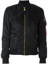 классическая куртка-бомбер Alpha Industries