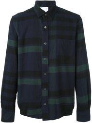 полосатая рубашка Sacai
