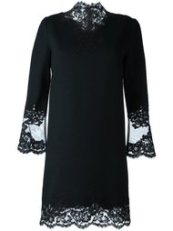 lace-trimmed shift dress Ermanno Scervino