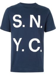 футболка с принтом логотипа Saturdays Surf Nyc